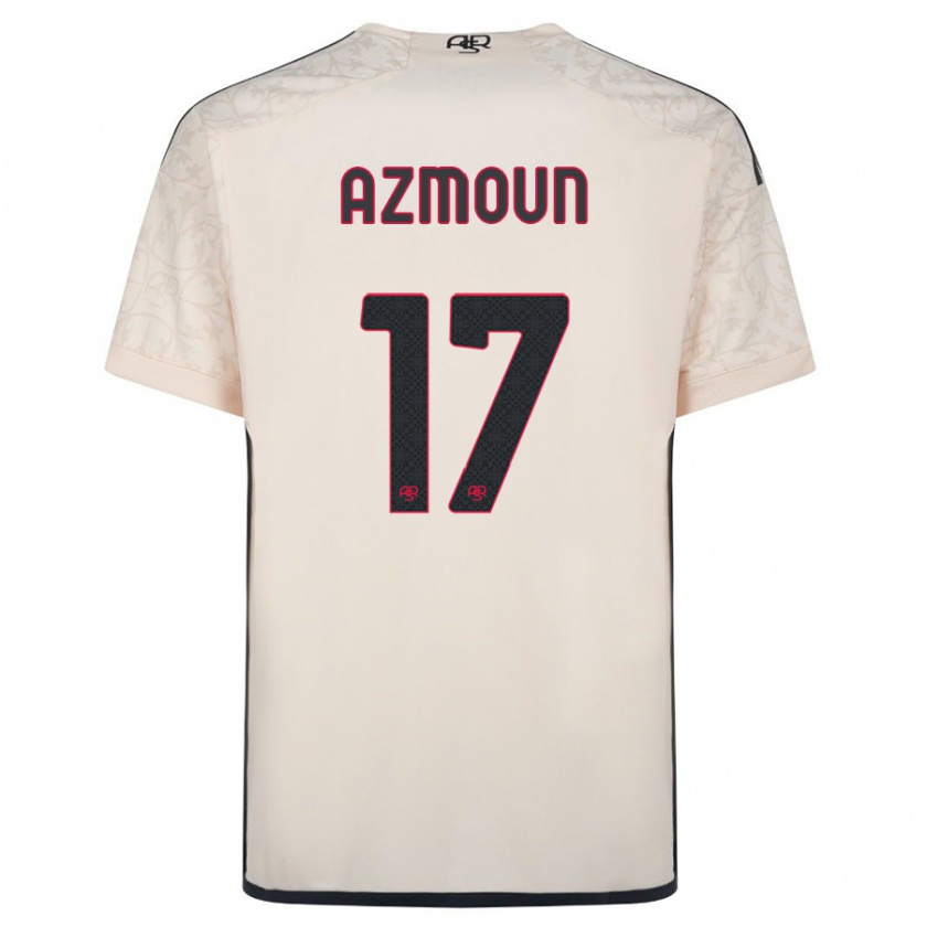 Kandiny Mujer Camiseta Sardar Azmoun #17 Blanquecino 2ª Equipación 2023/24 La Camisa Chile