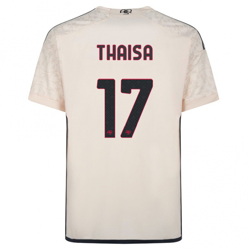 Kandiny Mujer Camiseta Thaisa #17 Blanquecino 2ª Equipación 2023/24 La Camisa Chile