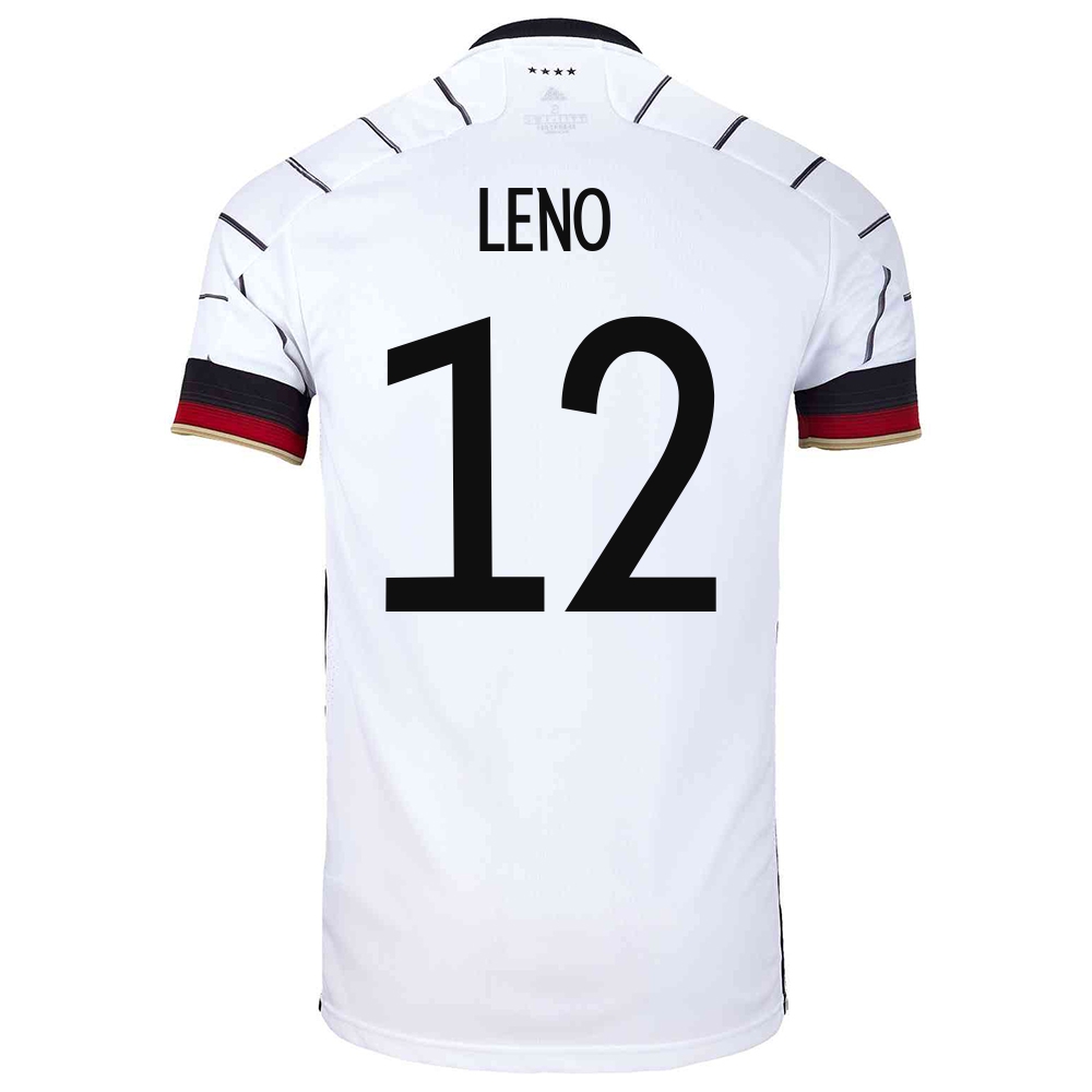 Mujer Selección De Fútbol De Alemania Camiseta Bernd Leno #12 1ª Equipación Blanco 2021 Chile