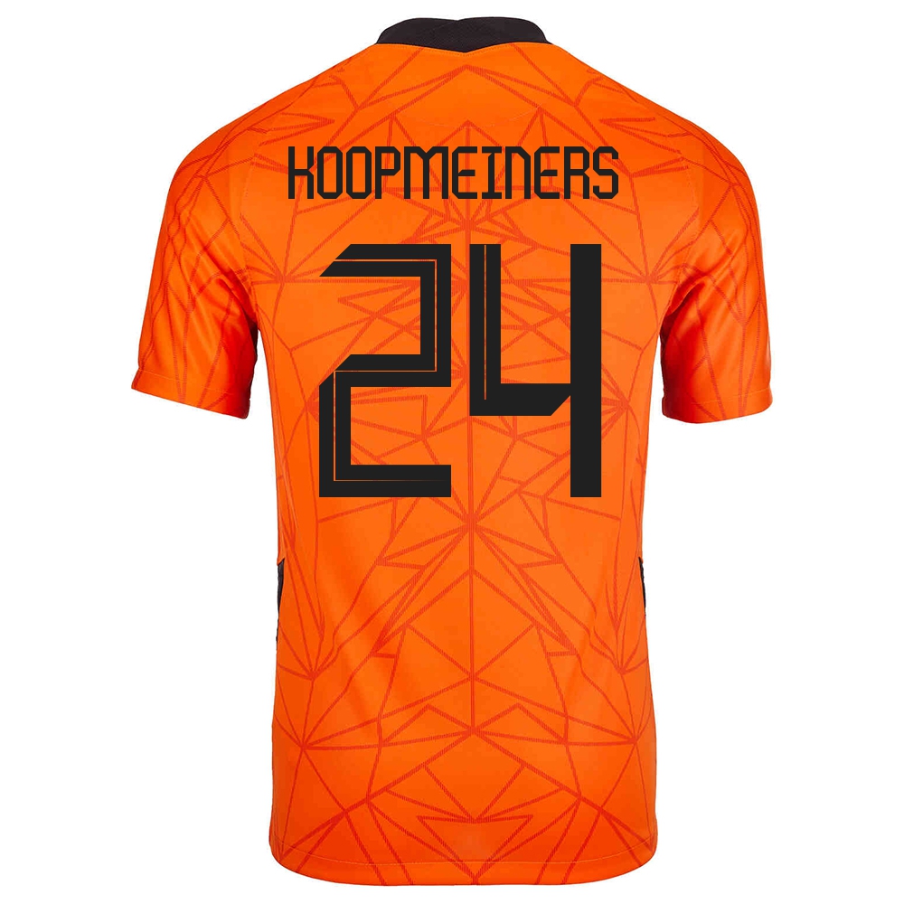 Mujer Selección De Fútbol De Los Países Bajos Camiseta Teun Koopmeiners #24 1ª Equipación Naranja 2021 Chile