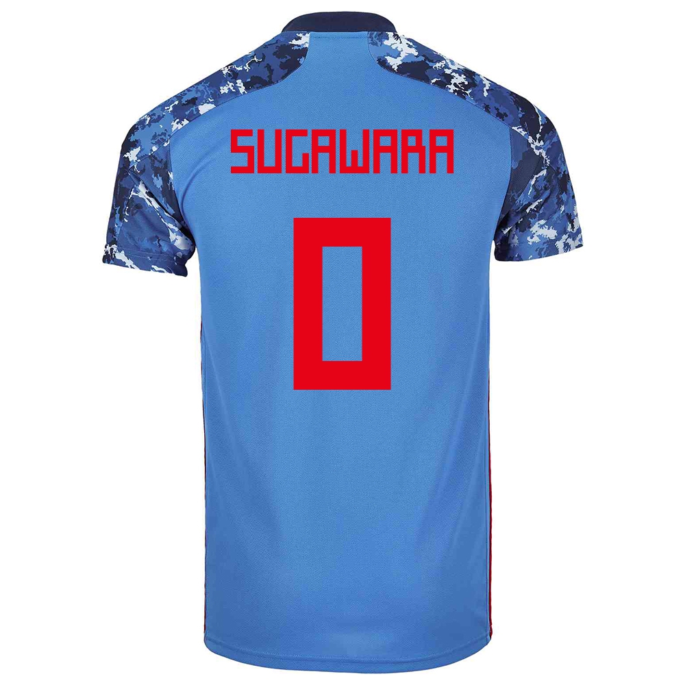 Mujer Selección De Fútbol De Japón Camiseta Yukinari Sugawara #0 1ª Equipación Azul Oscuro 2021 Chile