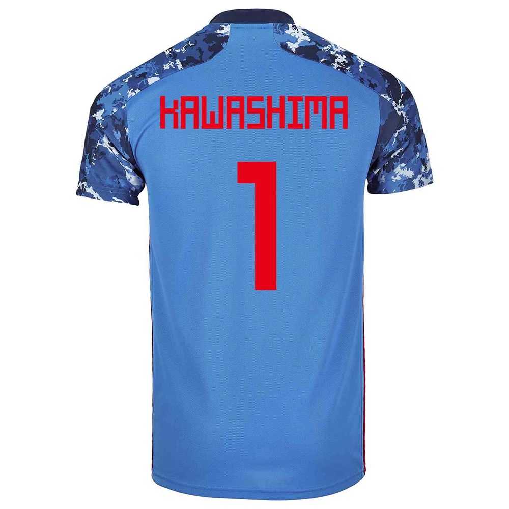 Mujer Selección De Fútbol De Japón Camiseta Eiji Kawashima #1 1ª Equipación Azul Oscuro 2021 Chile