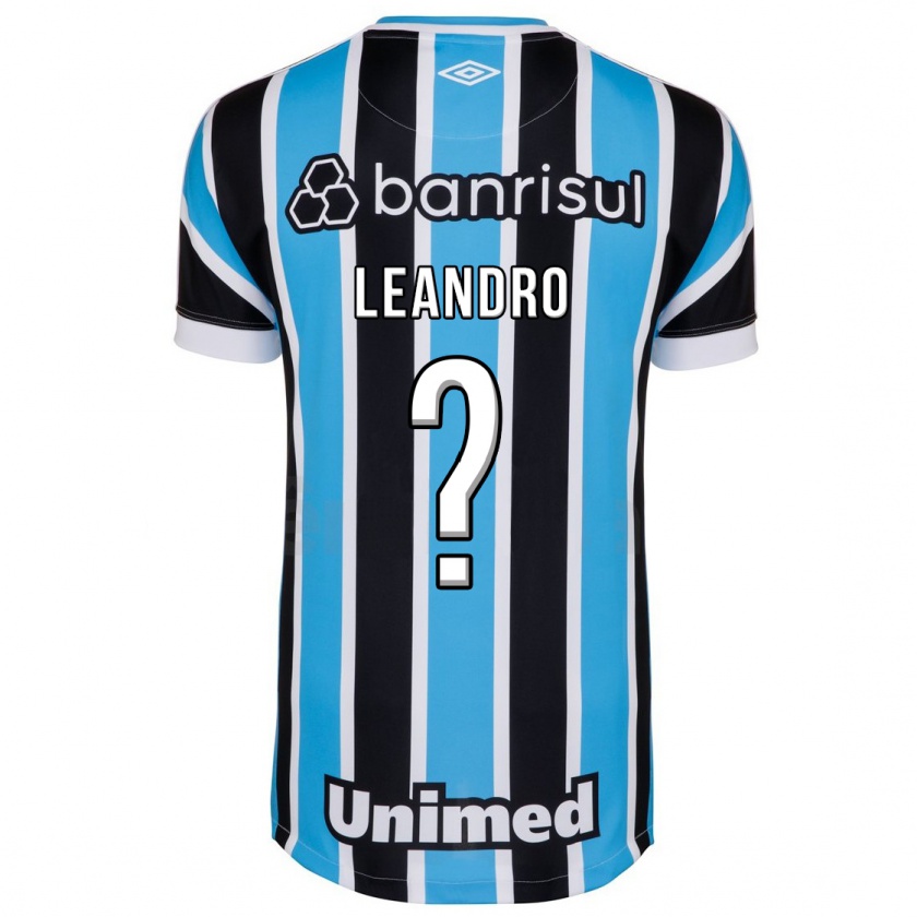 Kandiny Niño Camiseta Leandro #0 Azul 1ª Equipación 2023/24 La Camisa Chile