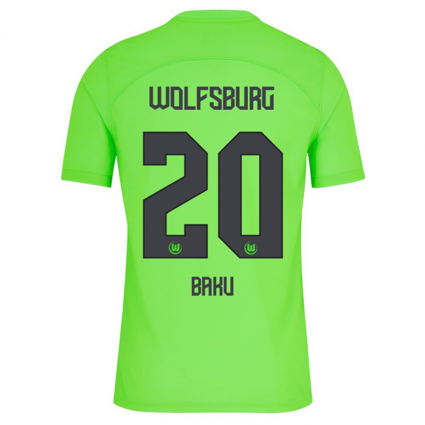 Kandiny Niño Camiseta Ridle Baku #20 Verde 1ª Equipación 2023/24 La Camisa Chile