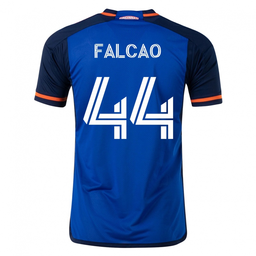 Kandiny Niño Camiseta Kiano Falcao #44 Azul 1ª Equipación 2023/24 La Camisa Chile
