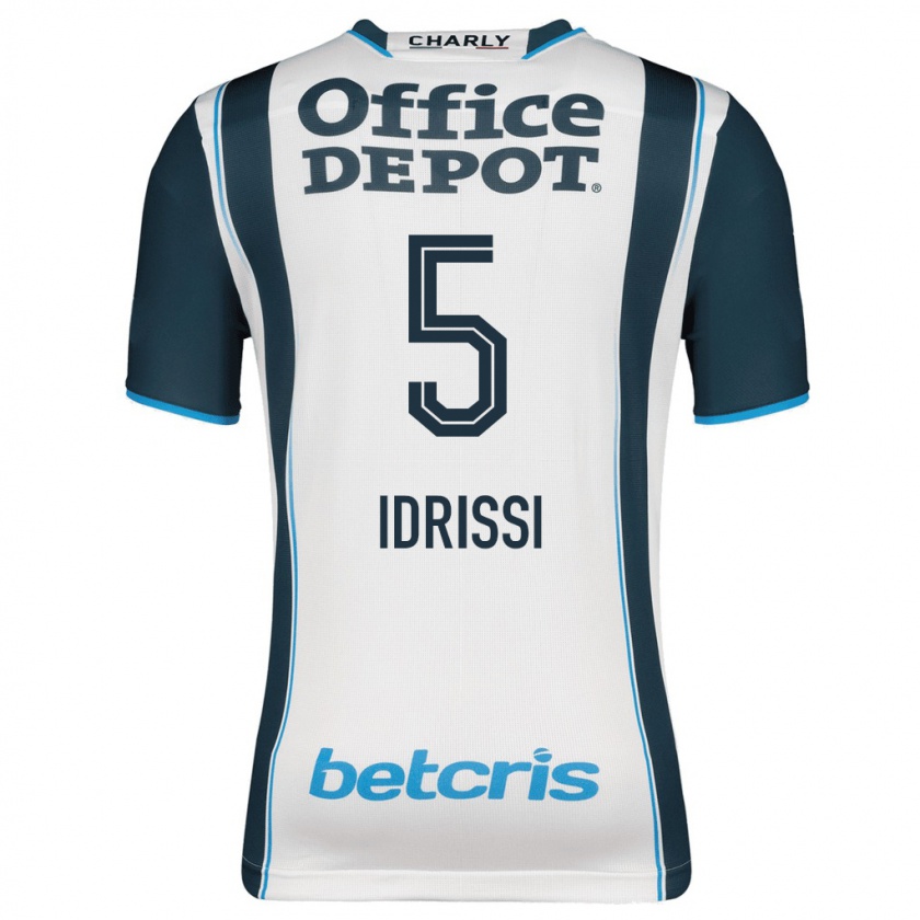 Kandiny Niño Camiseta Oussama Idrissi #5 Armada 1ª Equipación 2023/24 La Camisa Chile