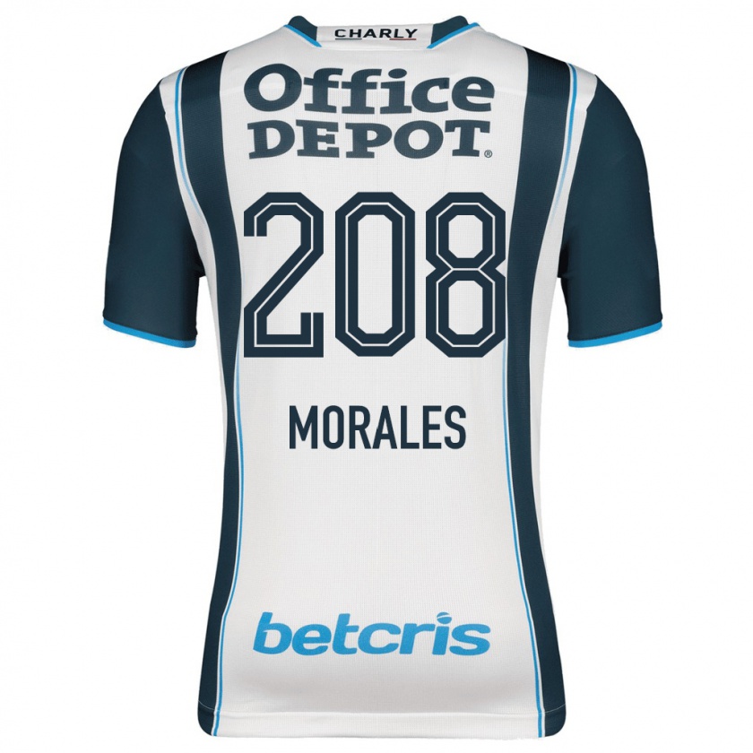 Kandiny Niño Camiseta Erik Morales #208 Armada 1ª Equipación 2023/24 La Camisa Chile