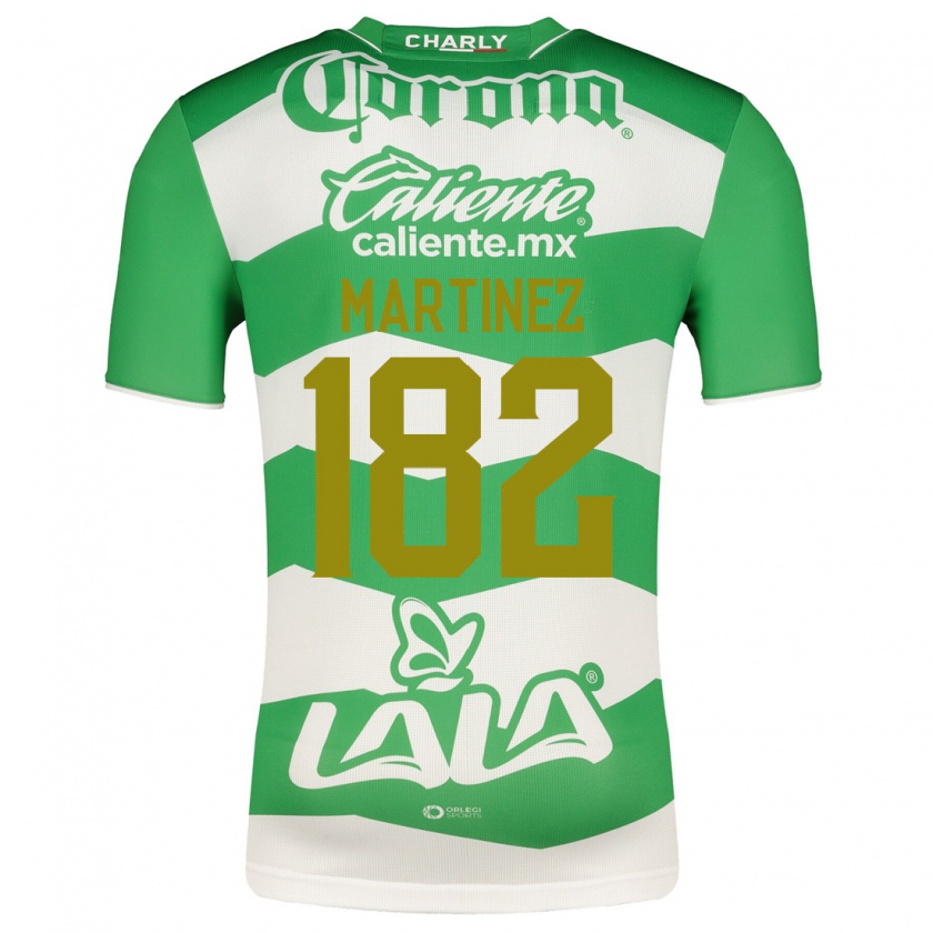 Kandiny Niño Camiseta Diego Martínez #182 Verde 1ª Equipación 2023/24 La Camisa Chile