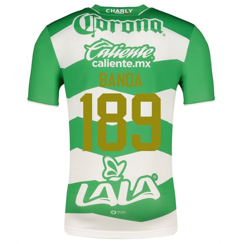 Kandiny Niño Camiseta Iker Banda #189 Verde 1ª Equipación 2023/24 La Camisa Chile