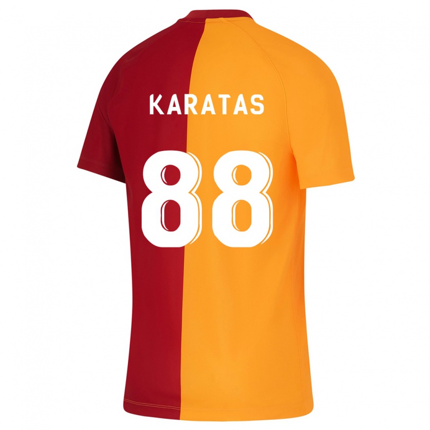 Kandiny Niño Camiseta Kazımcan Karataş #88 Naranja 1ª Equipación 2023/24 La Camisa Chile