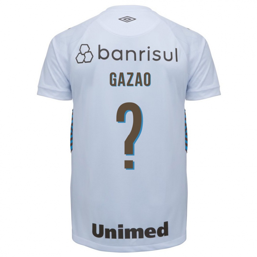 Kandiny Niño Camiseta Gazão #0 Blanco 2ª Equipación 2023/24 La Camisa Chile