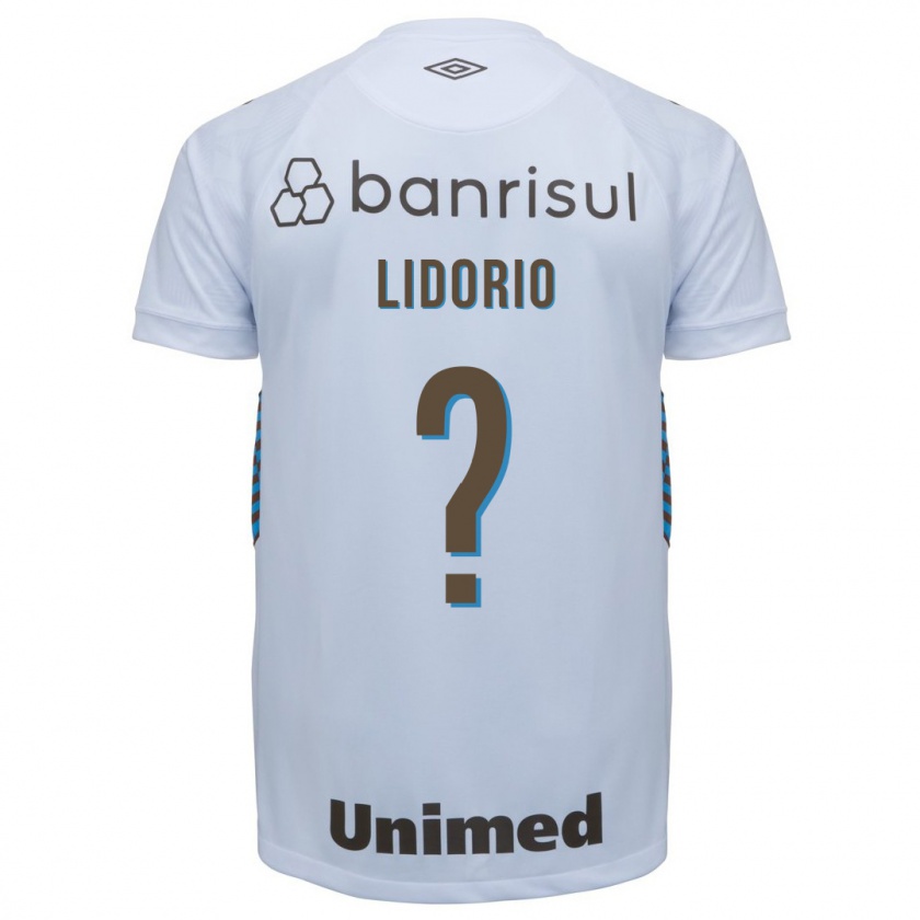 Kandiny Niño Camiseta João Lidório #0 Blanco 2ª Equipación 2023/24 La Camisa Chile