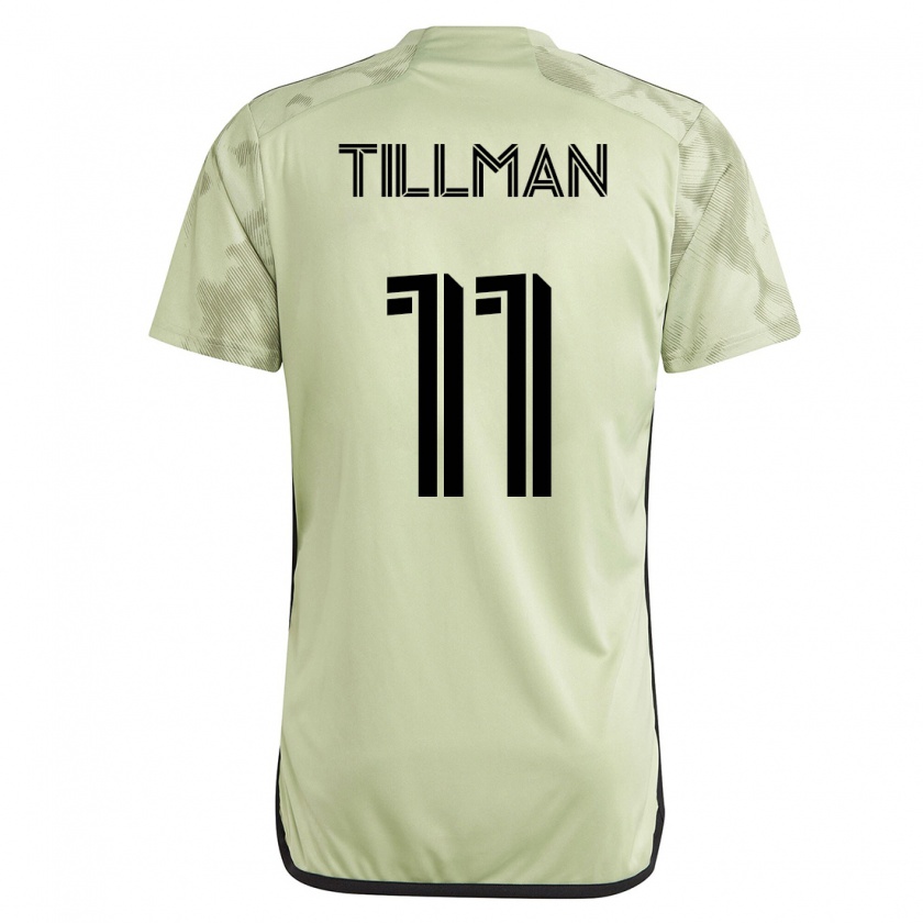 Kandiny Niño Camiseta Timothy Tillman #11 Verde 2ª Equipación 2023/24 La Camisa Chile