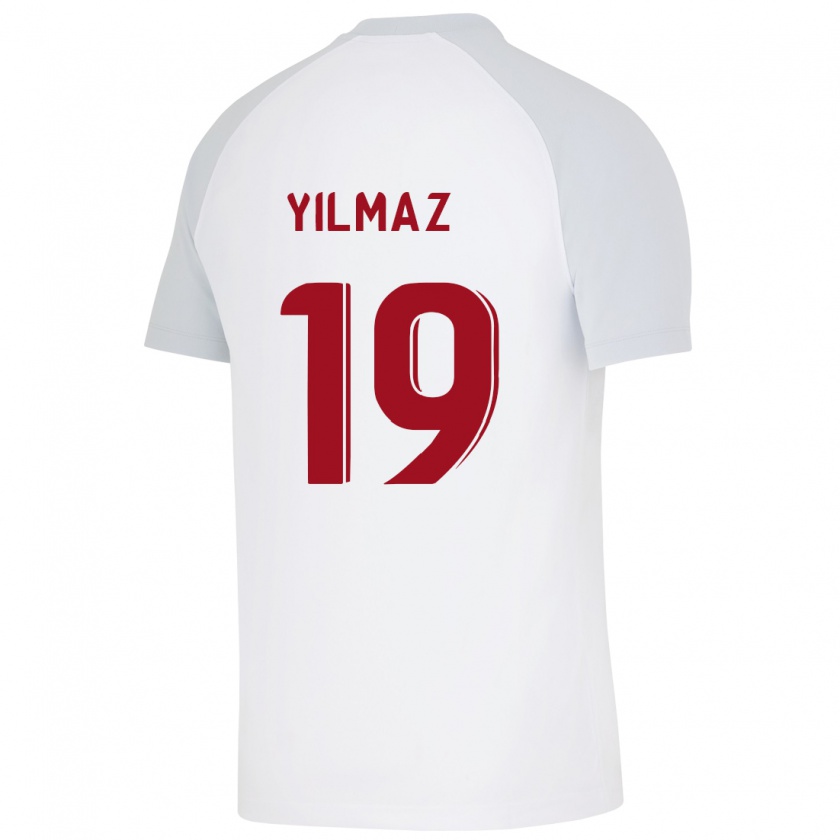 Kandiny Niño Camiseta Zehra Yılmaz #19 Blanco 2ª Equipación 2023/24 La Camisa Chile