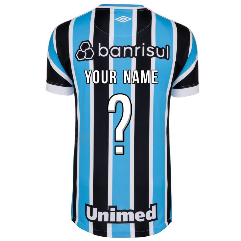 Kandiny Hombre Camiseta Su Nombre #0 Azul 1ª Equipación 2023/24 La Camisa Chile