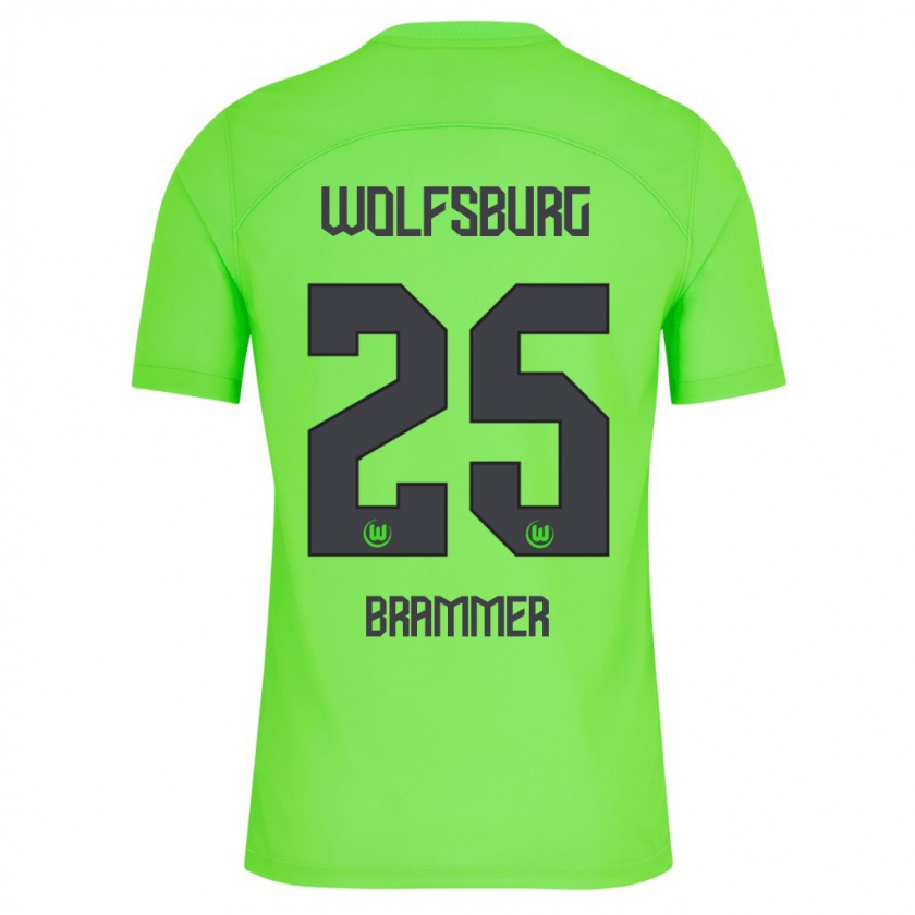 Kandiny Hombre Camiseta Ole Brammer #25 Verde 1ª Equipación 2023/24 La Camisa Chile