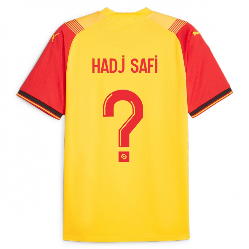 Kandiny Hombre Camiseta Souhina Hadj Safi #0 Amarillo 1ª Equipación 2023/24 La Camisa Chile