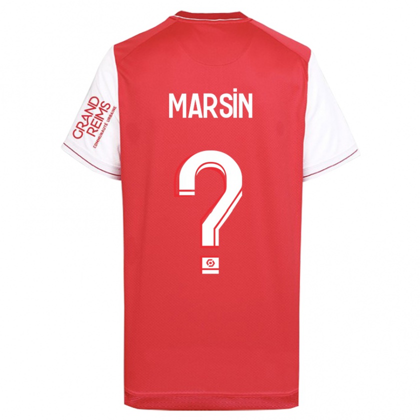 Kandiny Hombre Camiseta Antonin Marsin #0 Rojo 1ª Equipación 2023/24 La Camisa Chile