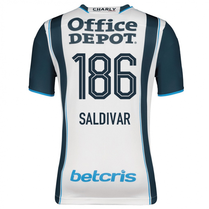 Kandiny Hombre Camiseta José Saldívar #186 Armada 1ª Equipación 2023/24 La Camisa Chile