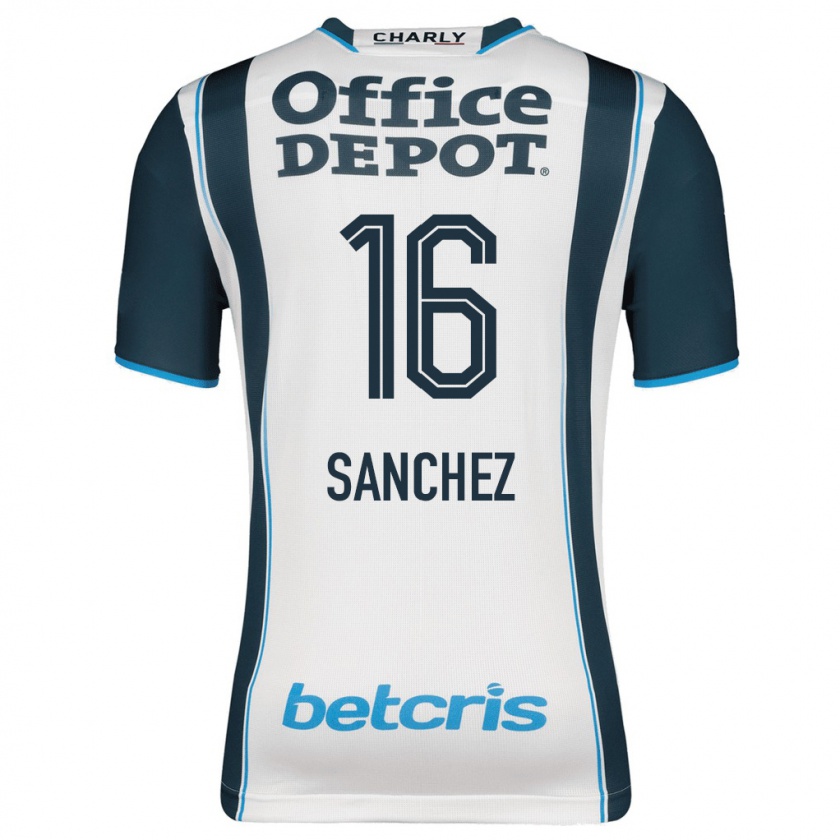 Kandiny Hombre Camiseta Vanessa Sánchez #16 Armada 1ª Equipación 2023/24 La Camisa Chile