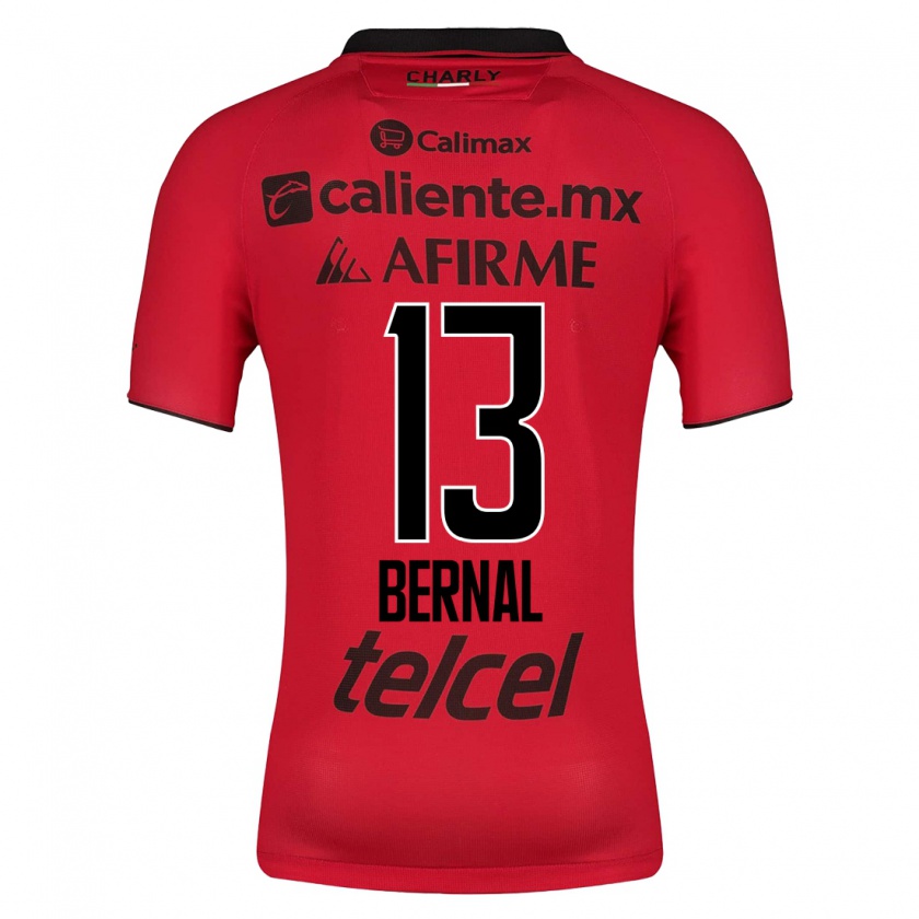 Kandiny Hombre Camiseta Mayra Pelayo-Bernal #13 Rojo 1ª Equipación 2023/24 La Camisa Chile