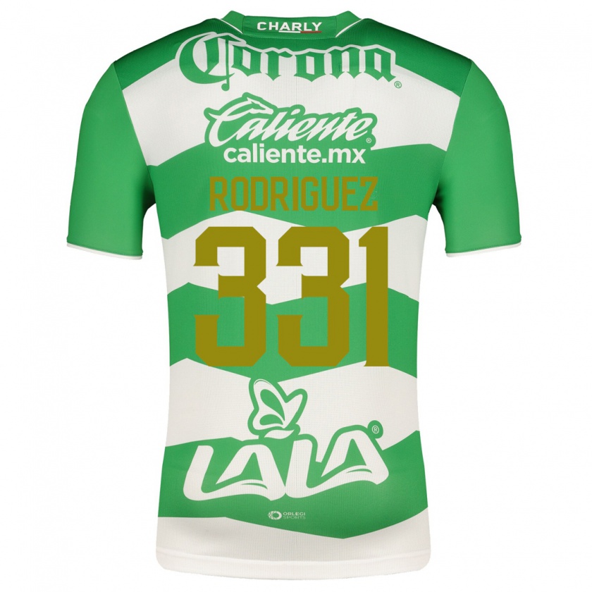 Kandiny Hombre Camiseta Juan Rodríguez #331 Verde 1ª Equipación 2023/24 La Camisa Chile