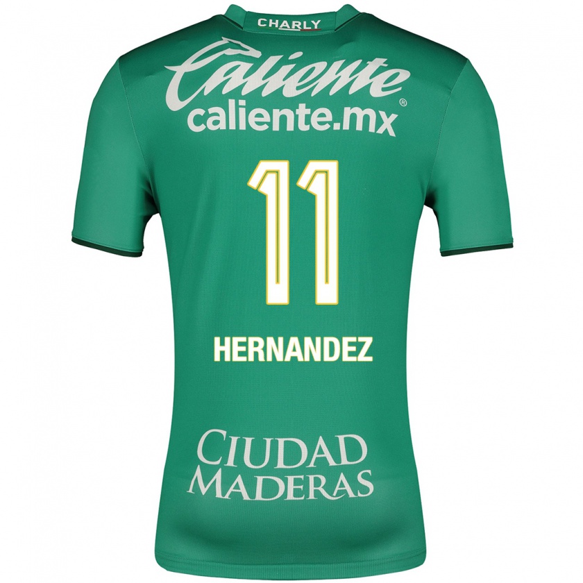Kandiny Hombre Camiseta Elías Hernández #11 Verde 1ª Equipación 2023/24 La Camisa Chile