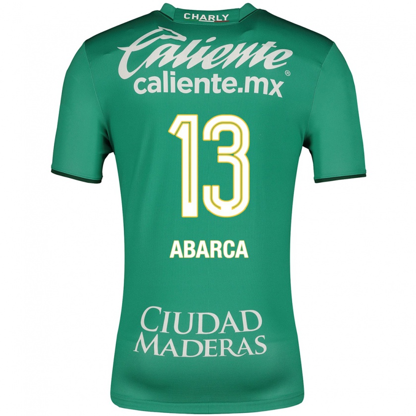 Kandiny Hombre Camiseta Vidalia Abarca #13 Verde 1ª Equipación 2023/24 La Camisa Chile
