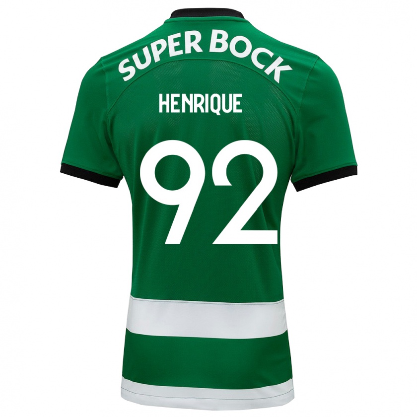 Kandiny Hombre Camiseta Eduardo Henrique #92 Verde 1ª Equipación 2023/24 La Camisa Chile
