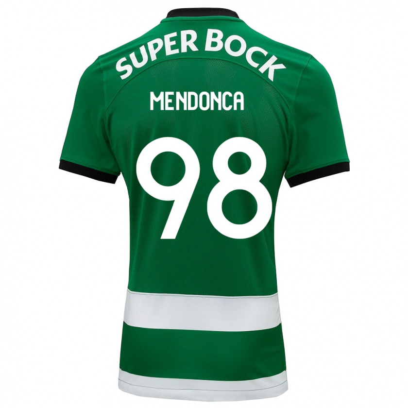 Kandiny Hombre Camiseta Manuel Mendonça #98 Verde 1ª Equipación 2023/24 La Camisa Chile
