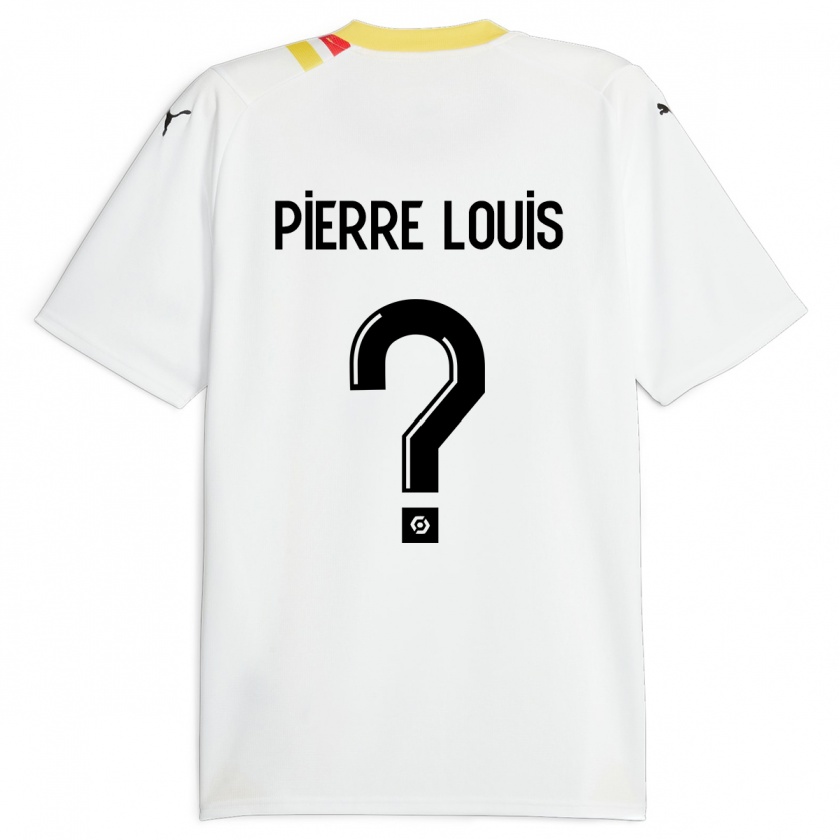 Kandiny Hombre Camiseta Dayana Pierre-Louis #0 Negro 2ª Equipación 2023/24 La Camisa Chile