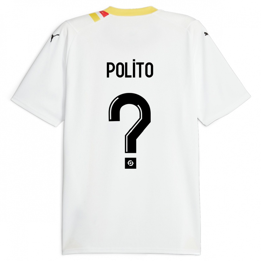 Kandiny Hombre Camiseta Carla Polito #0 Negro 2ª Equipación 2023/24 La Camisa Chile