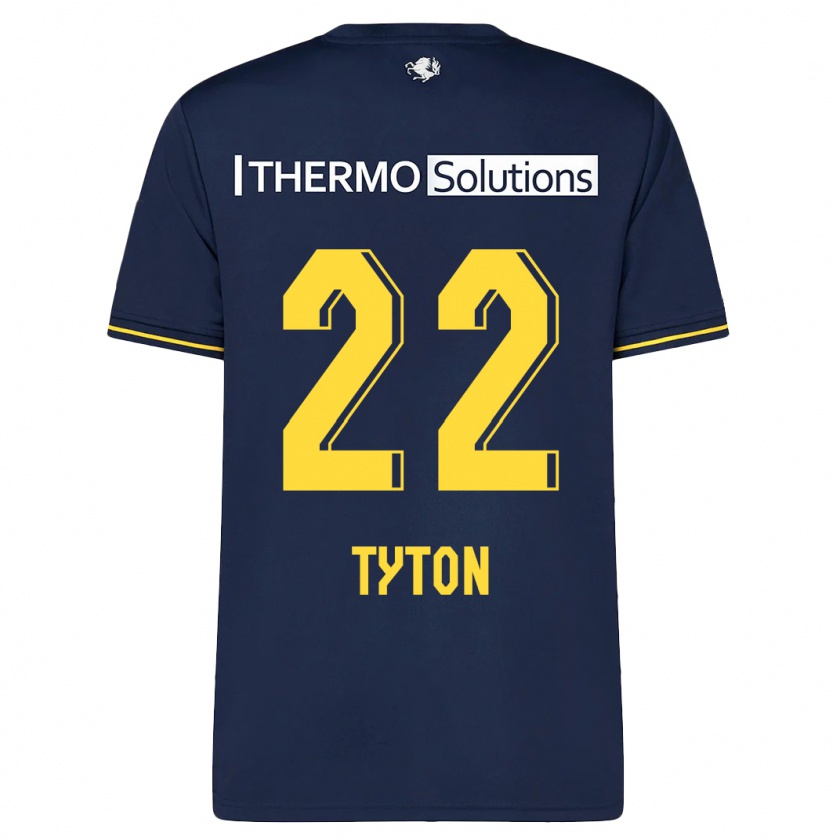 Kandiny Hombre Camiseta Przemyslaw Tyton #22 Armada 2ª Equipación 2023/24 La Camisa Chile