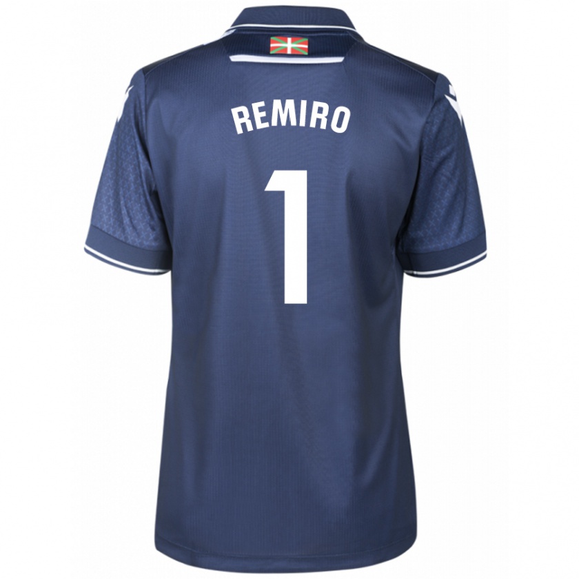 Kandiny Hombre Camiseta Álex Remiro #1 Armada 2ª Equipación 2023/24 La Camisa Chile