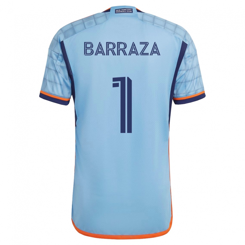 Kandiny Mujer Camiseta Luis Barraza #1 Azul 1ª Equipación 2023/24 La Camisa Chile