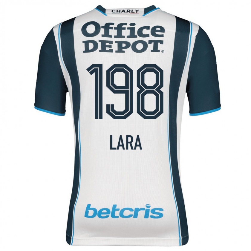 Kandiny Mujer Camiseta Jesús Lara #198 Armada 1ª Equipación 2023/24 La Camisa Chile