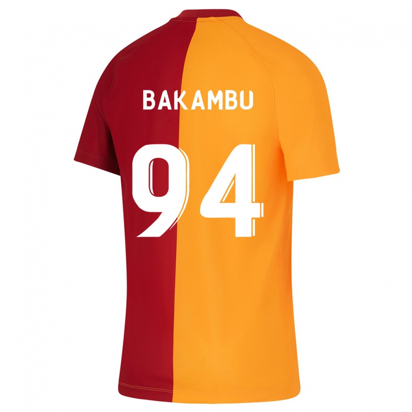 Kandiny Mujer Camiseta Cédric Bakambu #94 Naranja 1ª Equipación 2023/24 La Camisa Chile
