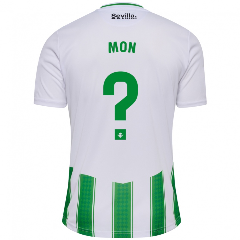 Kandiny Niño Camiseta Mon #0 Blanco 1ª Equipación 2023/24 La Camisa Chile