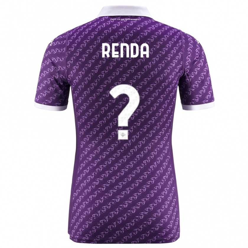 Kandiny Niño Camiseta Thomas Renda #0 Violeta 1ª Equipación 2023/24 La Camisa Chile
