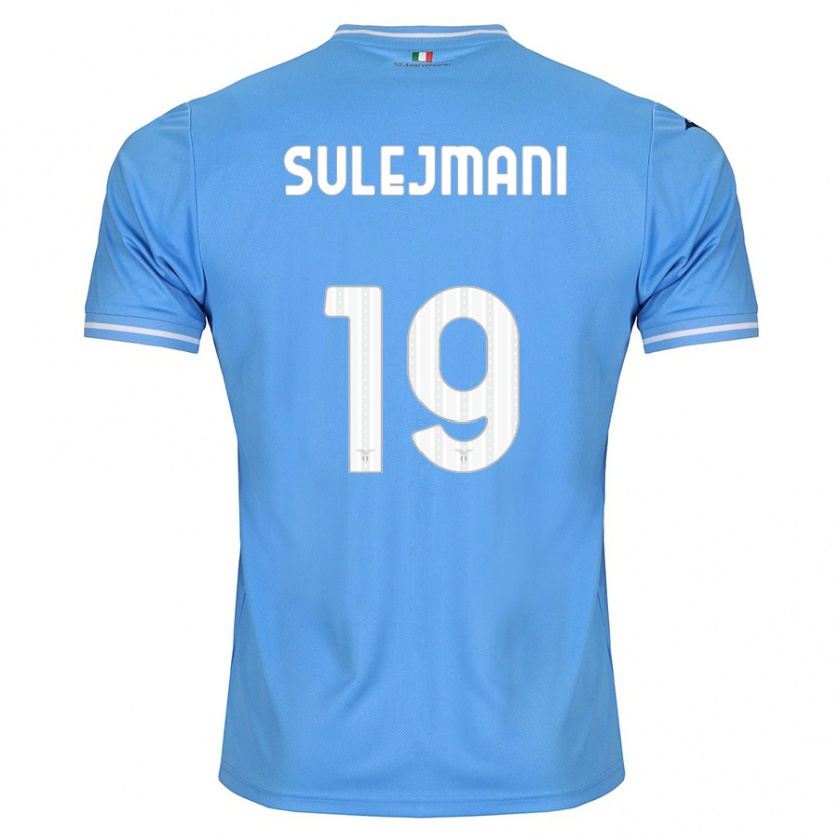 Kandiny Niño Camiseta Flavio Sulejmani #19 Azul 1ª Equipación 2023/24 La Camisa Chile