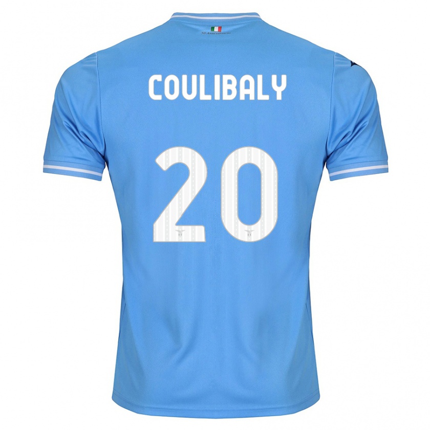 Kandiny Niño Camiseta Larsson Coulibaly #20 Azul 1ª Equipación 2023/24 La Camisa Chile