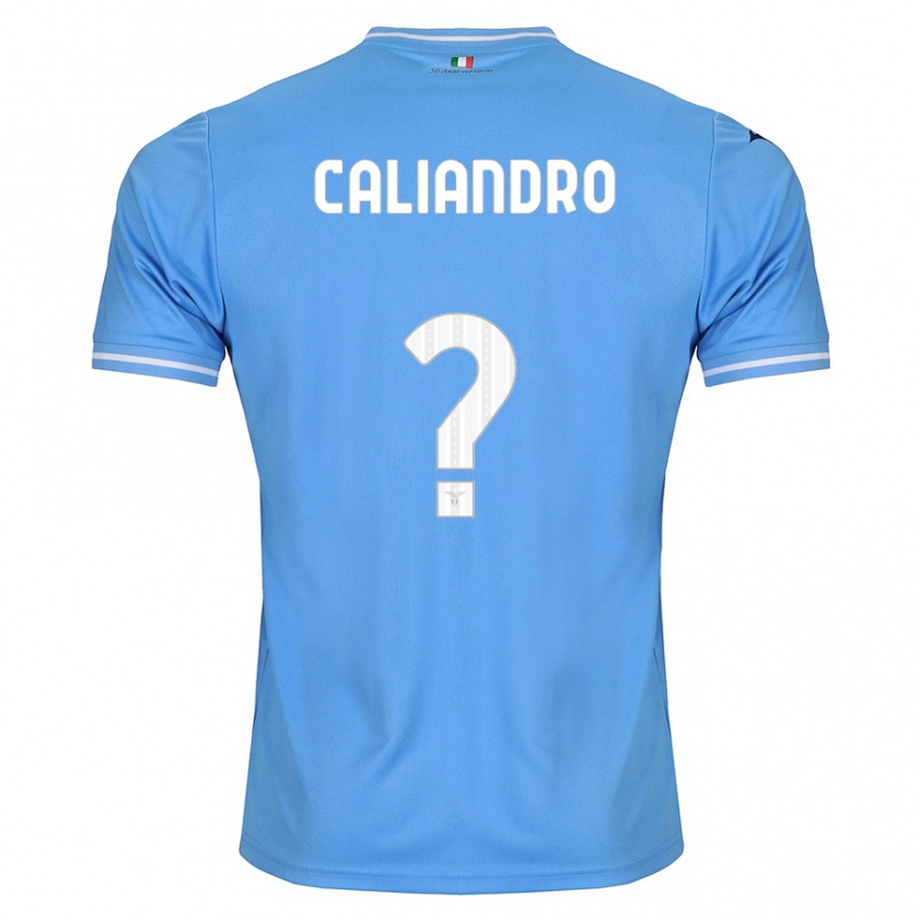 Kandiny Niño Camiseta Stanislao Caliandro #0 Azul 1ª Equipación 2023/24 La Camisa Chile