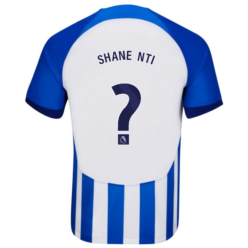 Kandiny Niño Camiseta Shane Nti #0 Azul 1ª Equipación 2023/24 La Camisa Chile