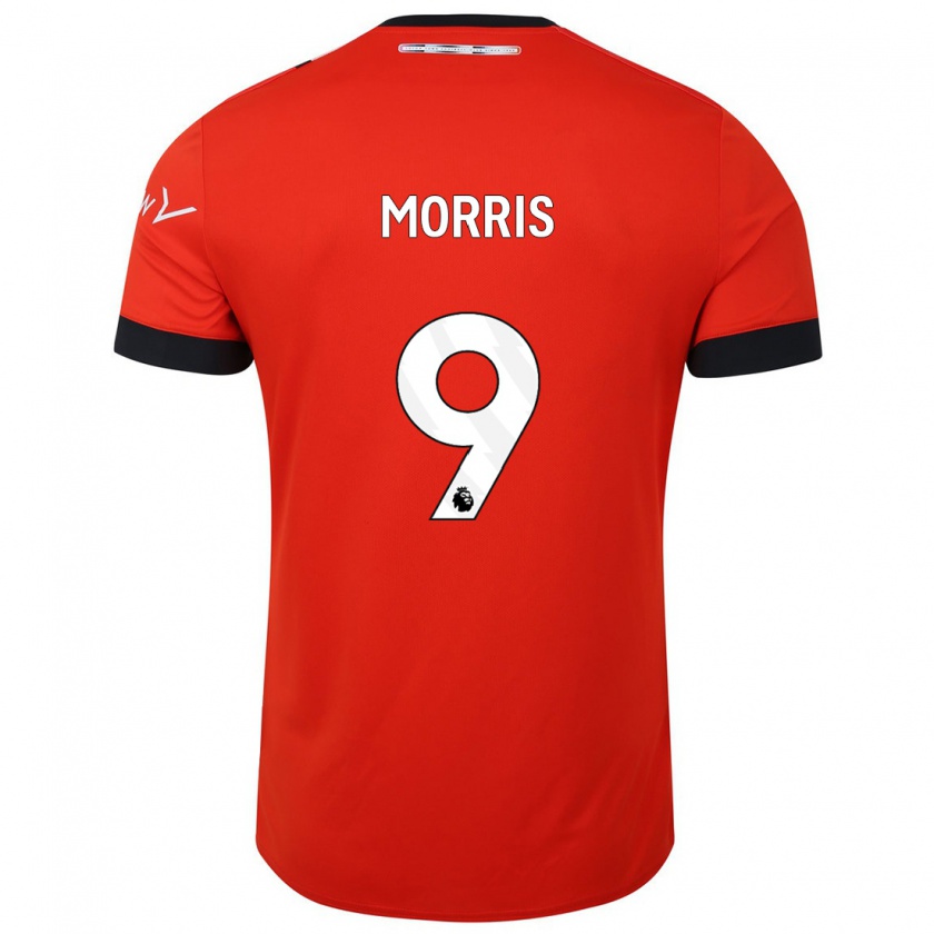 Kandiny Niño Camiseta Carlton Morris #9 Rojo 1ª Equipación 2023/24 La Camisa Chile