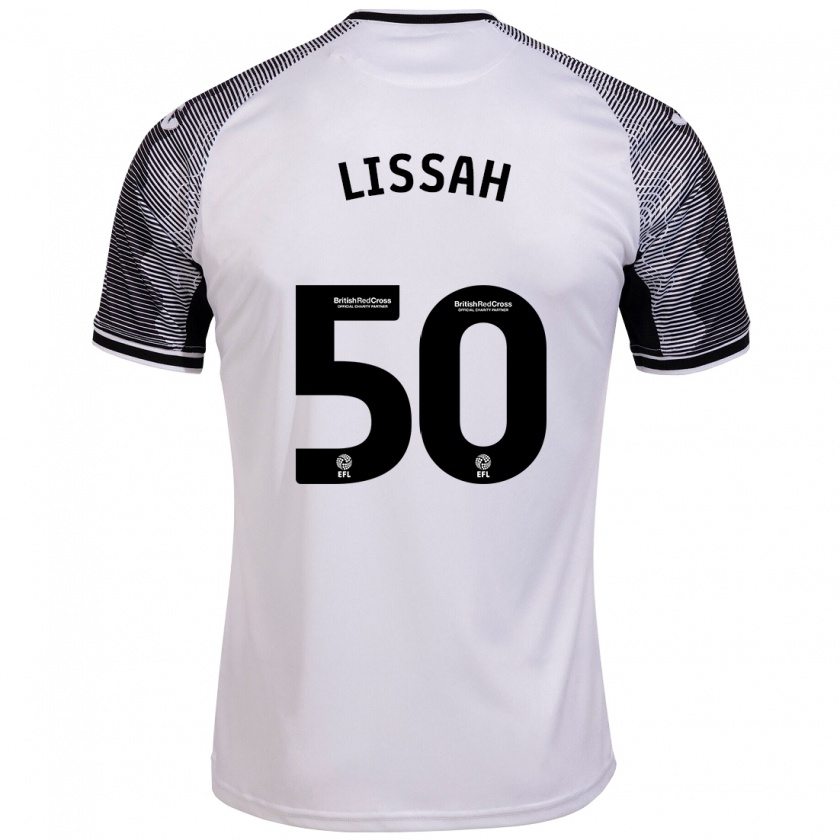 Kandiny Niño Camiseta Filip Lissah #50 Blanco 1ª Equipación 2023/24 La Camisa Chile