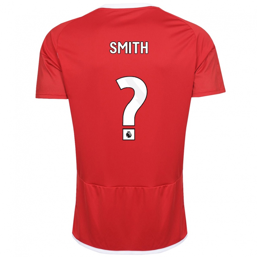 Kandiny Niño Camiseta Zac Smith #0 Rojo 1ª Equipación 2023/24 La Camisa Chile