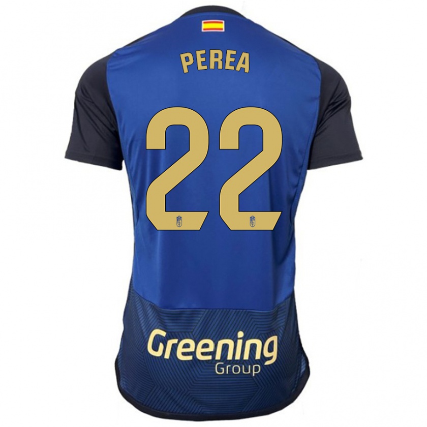 Kandiny Niño Camiseta Alberto Perea #22 Armada 2ª Equipación 2023/24 La Camisa Chile