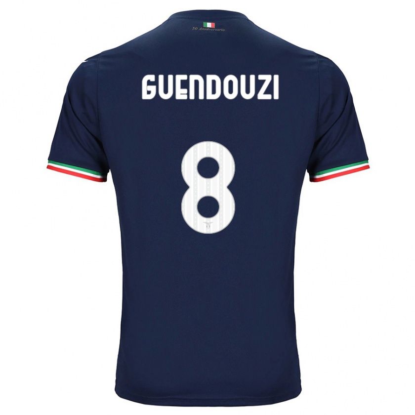Kandiny Niño Camiseta Mattéo Guendouzi #8 Armada 2ª Equipación 2023/24 La Camisa Chile