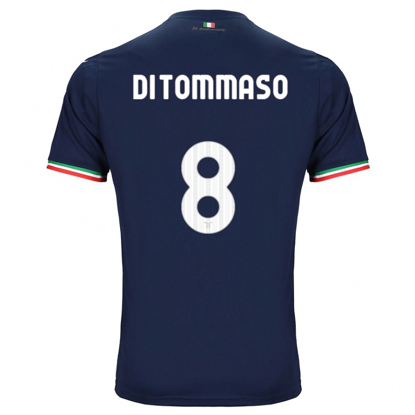 Kandiny Niño Camiseta Leonardo Di Tommaso #8 Armada 2ª Equipación 2023/24 La Camisa Chile