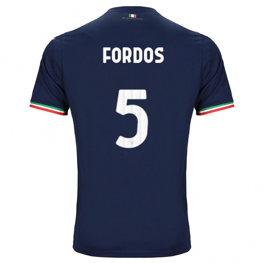 Kandiny Niño Camiseta Beatrix Fordos #5 Armada 2ª Equipación 2023/24 La Camisa Chile